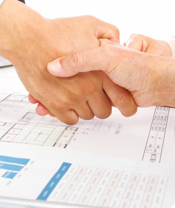 八女市エリアの住宅用分譲地の様子